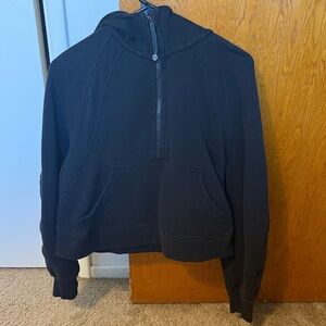 Scuba Oversized Half-Zip Hoodie